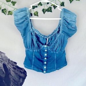 Free People Corset Crop Top